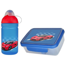 Zdravá lahev ZDRAVÁ LAHEV uzsonnás doboz + kulacs szett, 0,5 l, szupersport uzsonnás doboz