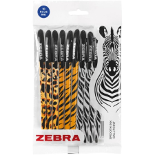 Zebra Animal Doodlerz 10 db-os vegyes mintájú eldobható golyóstoll toll