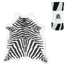  ZEBRA fekete-fehér fürdőlepedő lakástextília