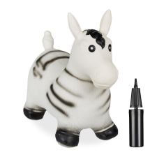 Zebra felfújható ugráló állatka 10048358 játékfigura