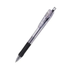 Zebra Golyóstoll, 0,21 mm, nyomógombos, ZEBRA "Tapli Clip ECO", fekete