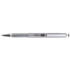 Zebra Golyóstoll, 0,24 mm, nyomógombos, ezüst tolltest, ZEBRA "F-301 A", kék