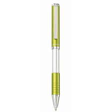 Zebra Golyóstoll, 0,24 mm, teleszkópos, tea zöld színű tolltest, ZEBRA &quot;SL-F1&quot;, kék toll