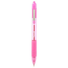  ZEBRA Golyóstoll, 0,27 mm, nyomógombos, ZEBRA &quot;Z-Grip Smooth&quot;, rózsaszín toll