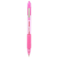 Zebra Golyóstoll, 0,27 mm, nyomógombos, ZEBRA "Z-Grip Smooth", rózsaszín toll