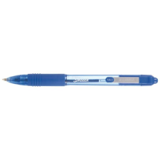 Zebra Golyóstoll, 0,27 mm, nyomógombos, ZEBRA "Z-Grip Smooth", kék toll
