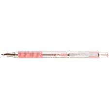 Zebra Golyóstoll 0,7mm, pasztell rózsaszín test, Zebra F-301, írásszín kék toll