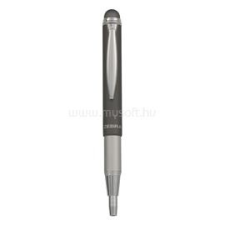 Zebra Golyóstoll metál szürke test, Stylus Telescopic, írásszín kék (ZEBRA_2252465) toll