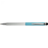 Zebra Golyóstoll metál világoskék test, Zebra Stylus Telescopic, írásszín kék
