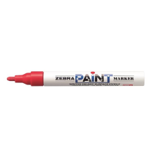 Zebra Lakkmarker, 3 mm, ZEBRA "Paint marker", piros filctoll, marker