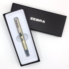Zebra Pen (UK) Limited Mo. Fióktelepe Zebra széthúzható golyóstoll, SL-F1 0,7 metál ezüst, kék betéttel toll