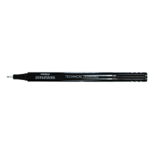 Zebra Tűfilc ZEBRA Technical Drawing Pen 0,4 mm fekete filctoll, marker