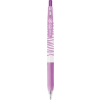 Zebra Zseléstoll, 0,33 mm, nyomógombos, csíkos test, ZEBRA "Sarasa Clip Pastel", pasztell-lila