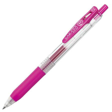Zebra Zseléstoll, 0,33 mm, nyomógombos, ZEBRA "Sarasa Clip", magenta toll