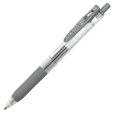 Zebra Zseléstoll, 0,33 mm, nyomógombos, ZEBRA Sarasa Clip, szürke (TZ35131) toll