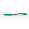 Zebra Zseléstoll, 0,37 mm, nyomógombos, ZEBRA "Sarasa Clip", zöld