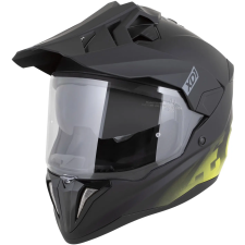 ZED sisak XD1 2026, fekete matt/sárga fluo, méret M bukósisak