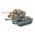 Zegan M1A2 Abrams és Német Tigris v2 1:28 RC távirányítós tank szett (99828)