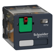  Zelio RPM teljesítményrelé, 3CO, 15A, 120VAC, tesztgomb RPM31F7 Schneider villanyszerelés