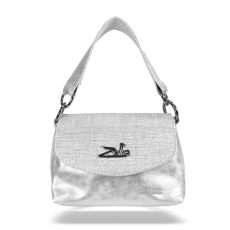  Zellia Női Oldaltáska 25101 Ezüst – Monaco-Ch –