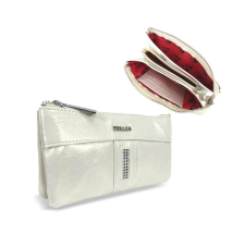 Zellia Női Pénztárca Hz-127 D266 - 1006 DF - Holographic White - Fehér pénztárca