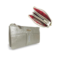 Zellia Női Pénztárca Hz-127 Light Gold - Világos Arany