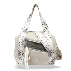  Zellia Női Válltáska 22167 – Next C. Peacock – Világos Beige-Bronz