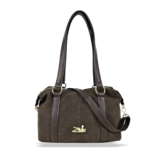  Zellia Női Válltáska 25191 Barna – Velúr – kézitáska és bőrönd