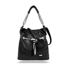  Zellia Női Válltáska C156 Fekete – Crystal – kézitáska és bőrönd