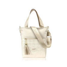 Zellia Női Válltáska/Kézitáska 17095 Beige - Awi - kézitáska és bőrönd