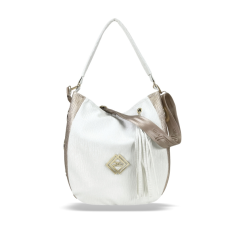  Zellia Női Válltáska Zlb180 Fehér-Arany – Groove –