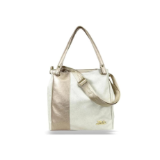 Zellia Női Válltáska Zlb248 Beige-Arany - Pearl-Brw -
