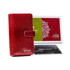 Zellia Peterson Női Bőr Pénztárca Ptn Cr-603-Red