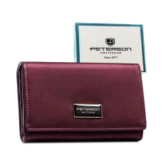Zellia Peterson Női Pénztárca - Echo És Természetes Bőr Ptn Ps112-Hnl-2920 Purple
