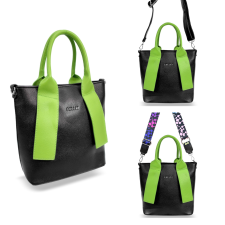 Zellia Zellia Női Kézitáska H728 Fekete-Lemon kézitáska és bőrönd