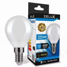 Zelux Led Mini Globe G45 6W E14 4000K Mini Gömb izzó