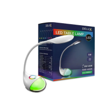 Zelux ZELUX LED Asztali Lámpa RGB Hangulatvilágítás 5W világítás