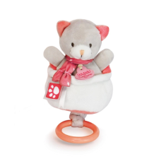 Zenei plüss cica játék 20 cm plüssfigura