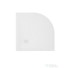 Zenon Angular Slate 70x70 cm-es negyedköríves zuhanytálca, Nieve ANG70NI