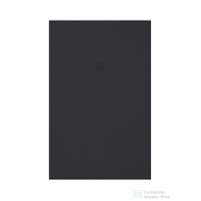 Zenon Smart Slate 80x100 cm-es zuhanytálca, Negro SMSL80100NE kád, zuhanykabin