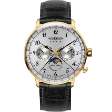 Zeppelin 7038-1 Hindenburg moon phase LZ129 40mm 3ATM, karóra
