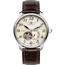 Zeppelin 7666-5 Open Heart Count Férfi karóra karóra