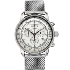 Zeppelin 7680M-1 alarm chrono 100 years 43mm 5ATM, karóra