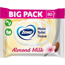 ZEWA Almond Milk Nedves toalettpapír Big Pack (80 db) intim higiénia