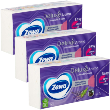 ZEWA Deluxe 3 rétegű Papír zsebkendő - Lavender Dreams 3x90db papírárú, csomagoló és tárolóeszköz