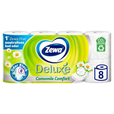 ZEWA Deluxe Camomile Comfort toalettpapír 3 rétegű 8 tekercs higiéniai papíráru