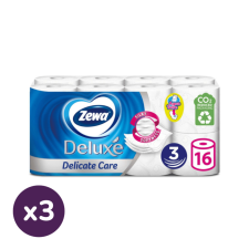 ZEWA Deluxe Delicate Care toalettpapír 3 rétegű (3x16 tekercs) higiéniai papíráru