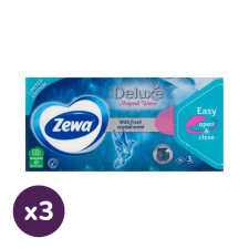 ZEWA Deluxe Magical Winter 3 rétegű illatosított papírzsebkendő (3x90 db) higiéniai papíráru