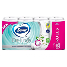ZEWA Deluxe Prémium WC-papír 16 tekercs 3 réteg - Jasmine Blossom higiéniai papíráru