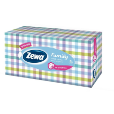 ZEWA Family 90 db illatmentes kozmetikai kendő papírárú, csomagoló és tárolóeszköz